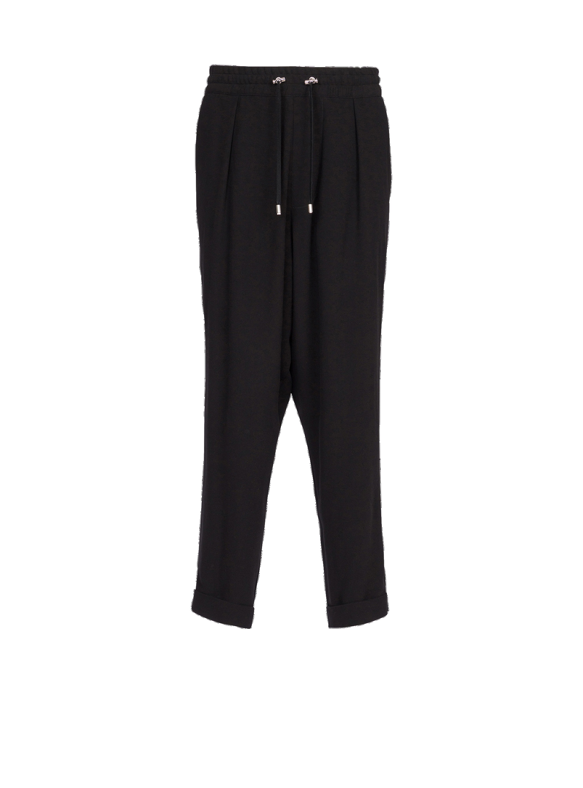 Wide eco-designed crepe pants - 1