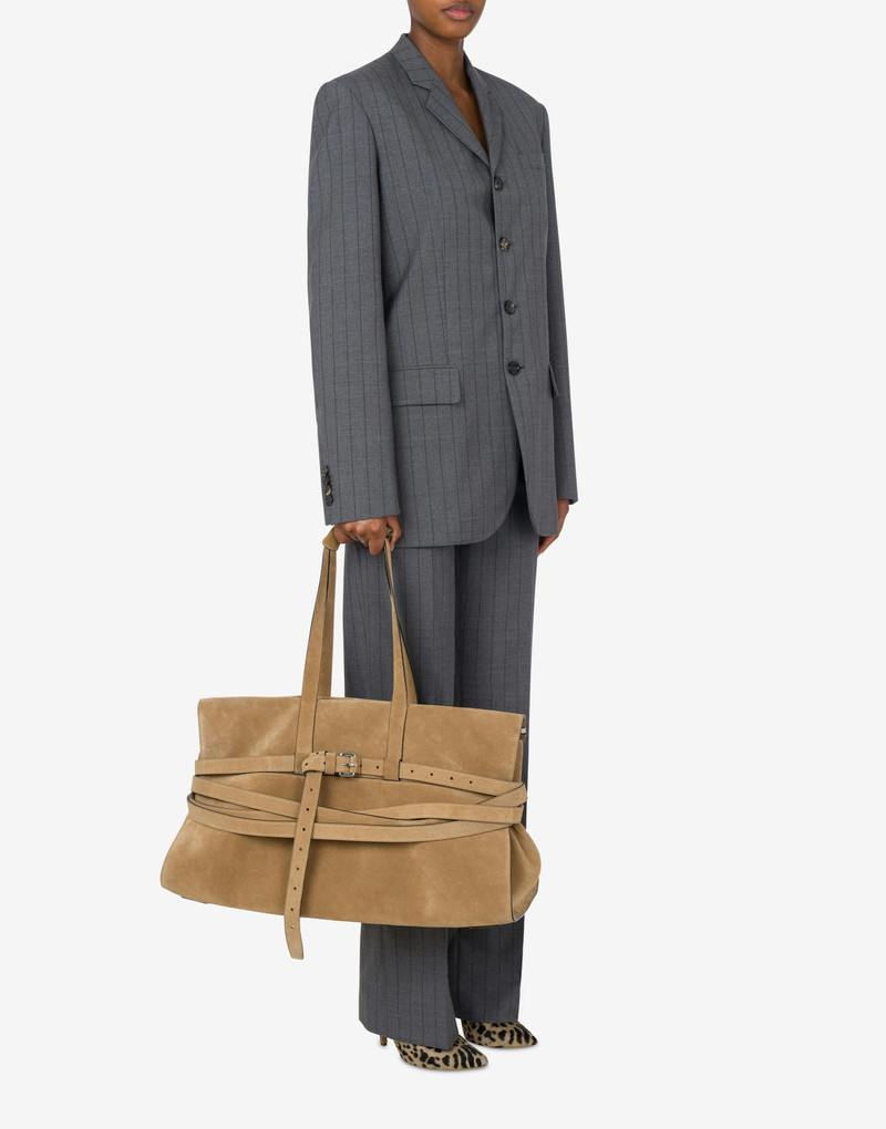 Moschino MOSCHINO TIE ME BOSTON BAG outlook