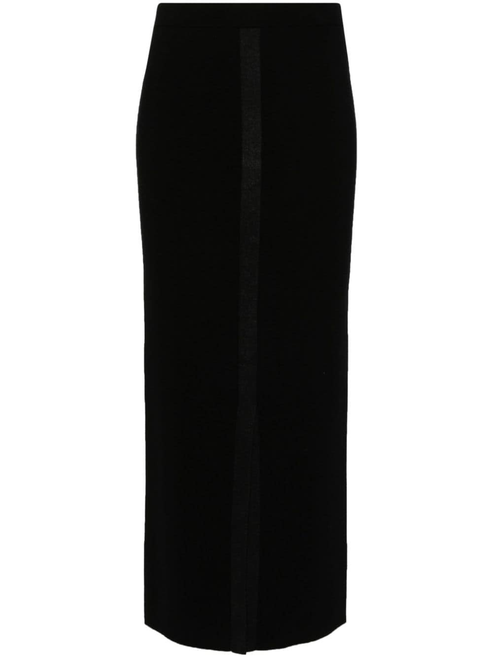 merino wool midi skirt - 1