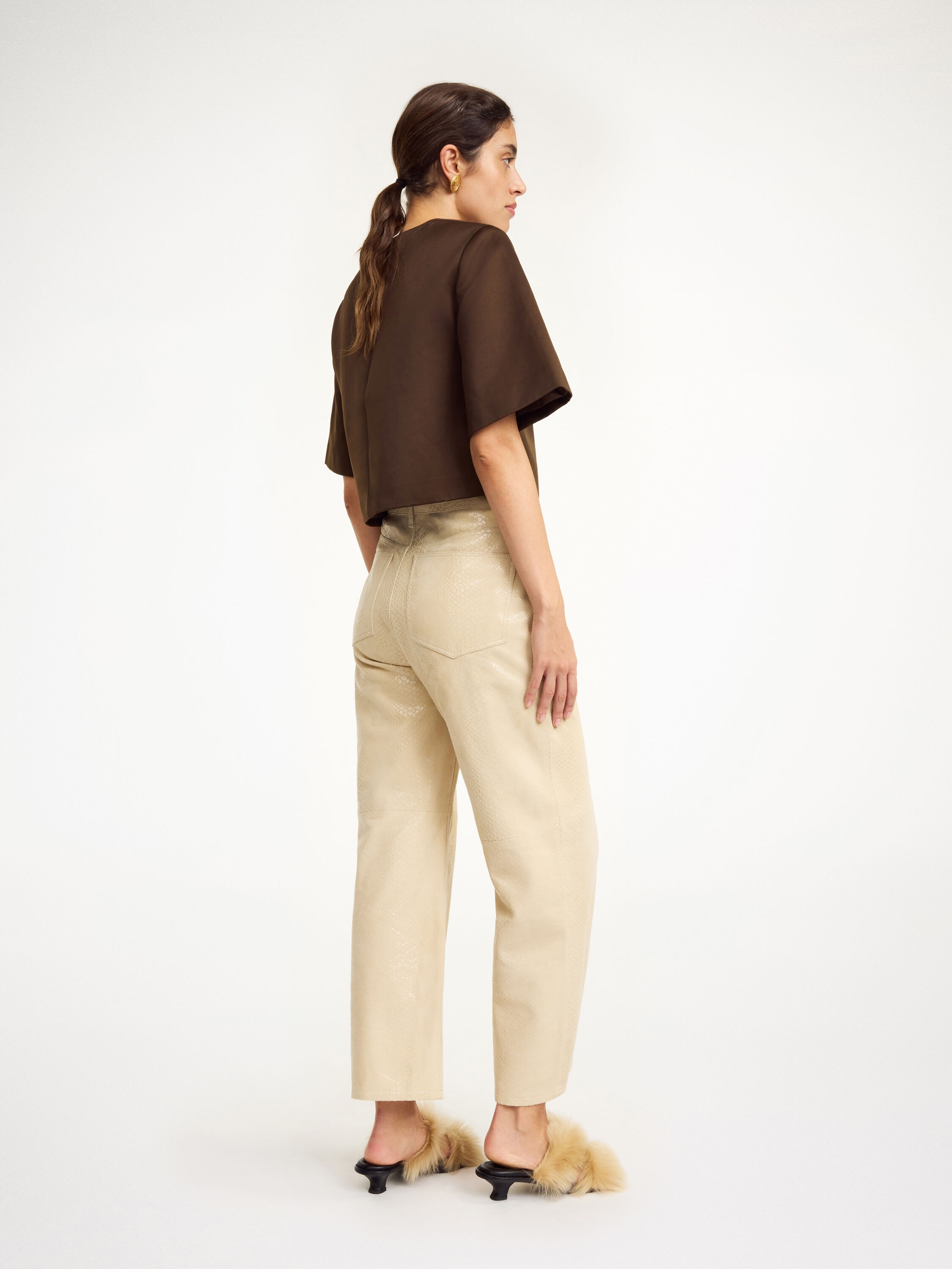 Cailys leather trousers - 3