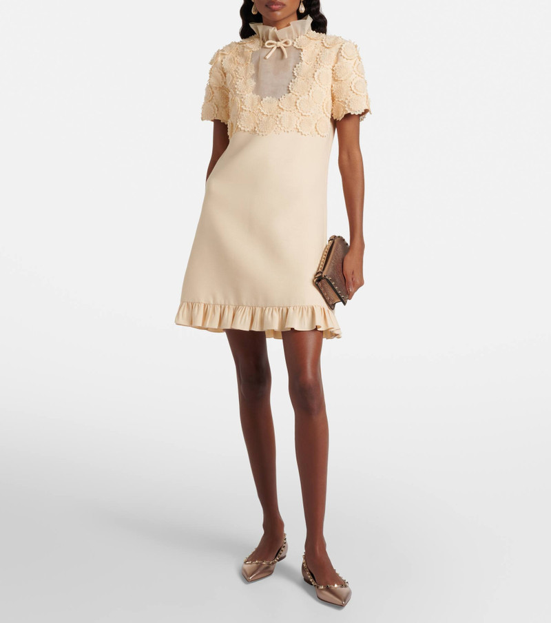 Valentino Rockstud metallic leather ballet flats outlook