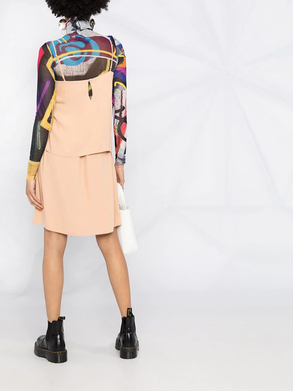 V-neck sleeveless dress - 6