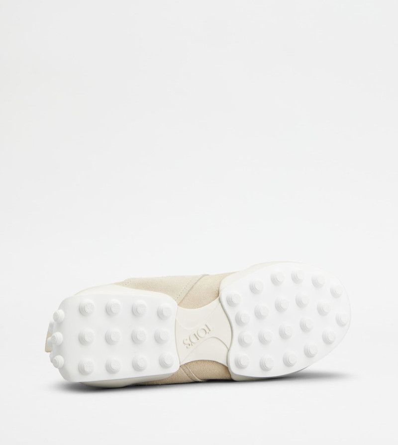 SNEAKERS IN SUEDE - BEIGE 4