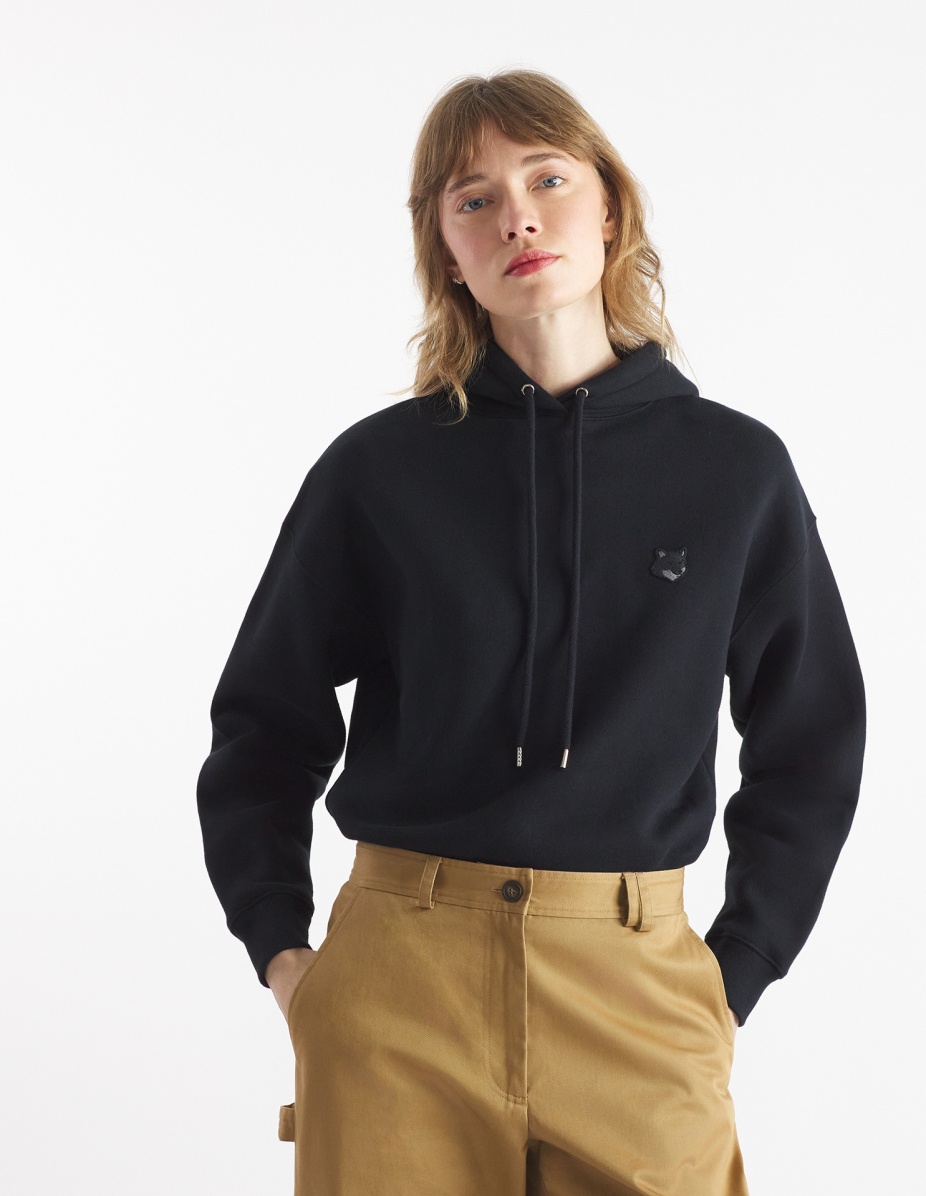 BOLD FOX HEAD PATCH COMFORT HOODIE - 3
