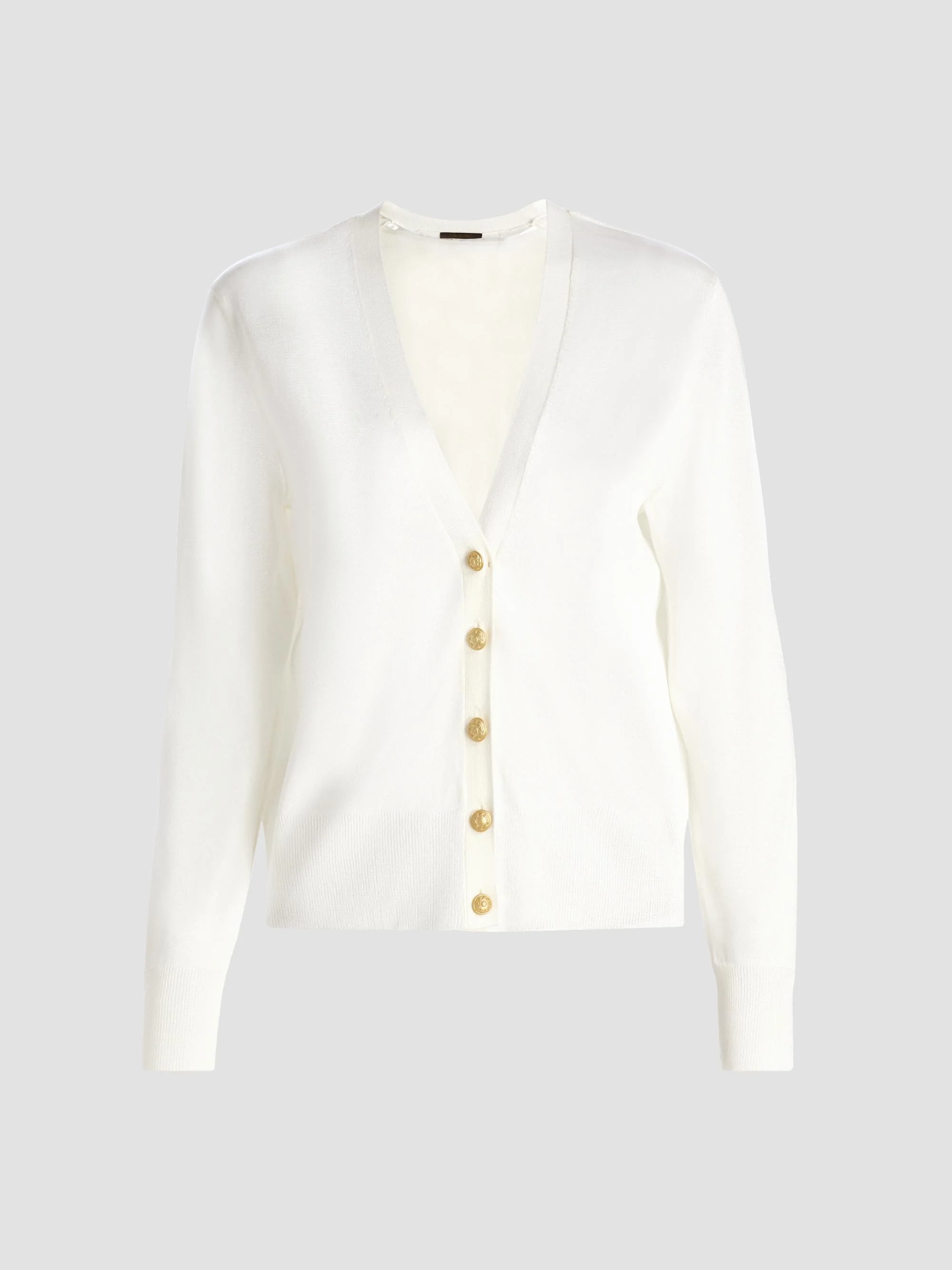 Women's Jenna Jersey Cardigan - White - 1