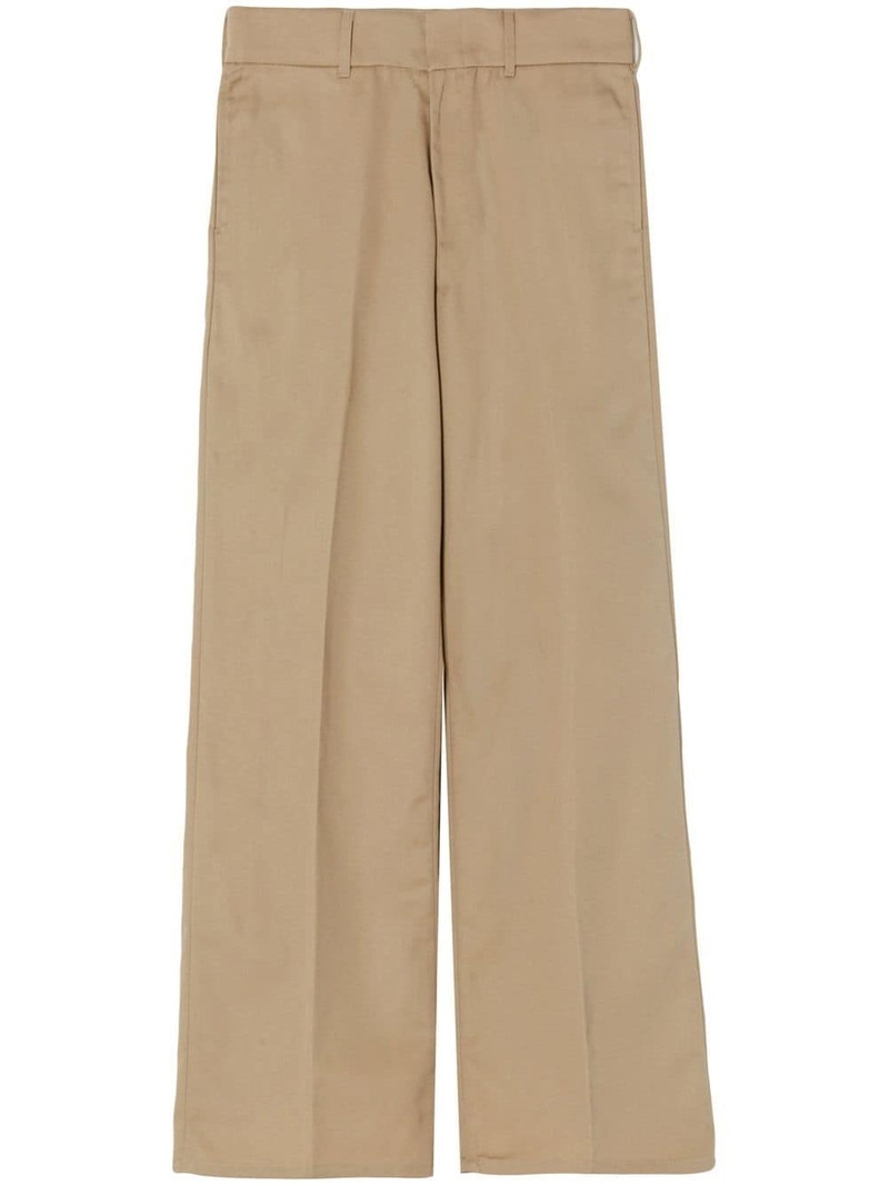 wide-leg cut trousers 1