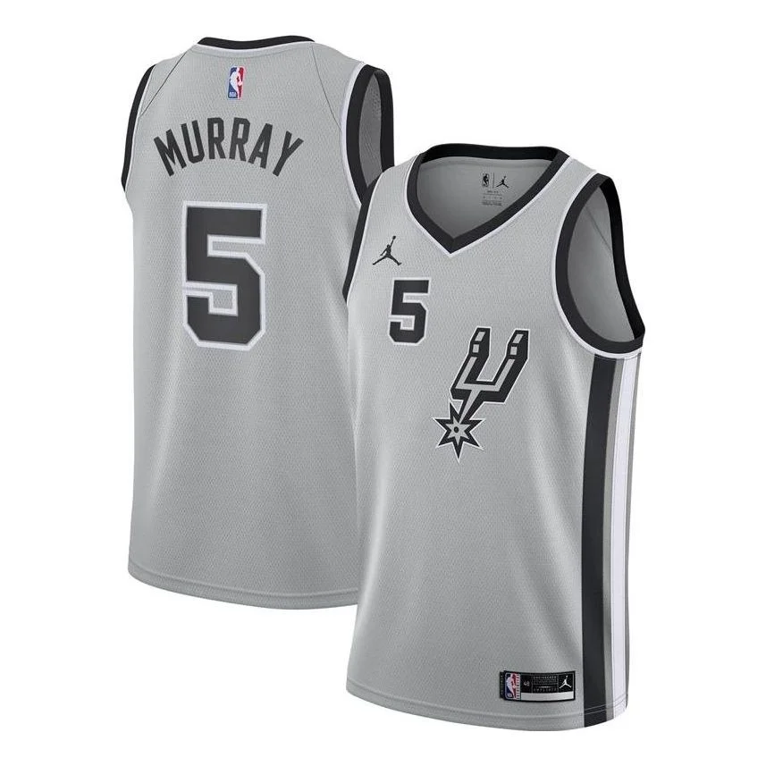 Air Jordan x NBA San Antonio Spurs Jerseys 'Dejounte Murray 5' CV9494-011 - 1