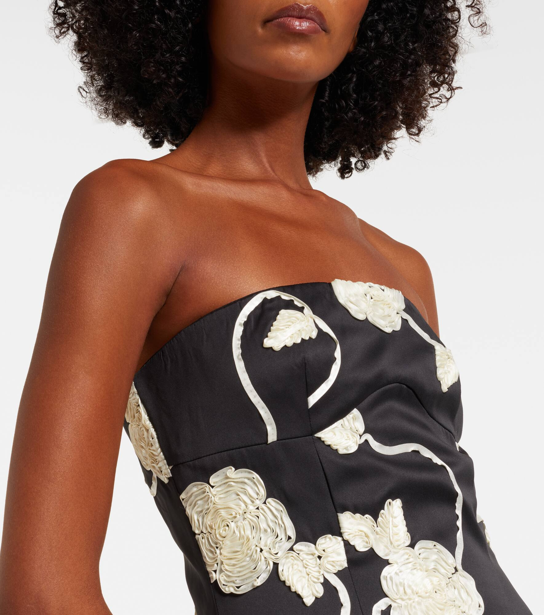 Ana embroidered midi dress - 4