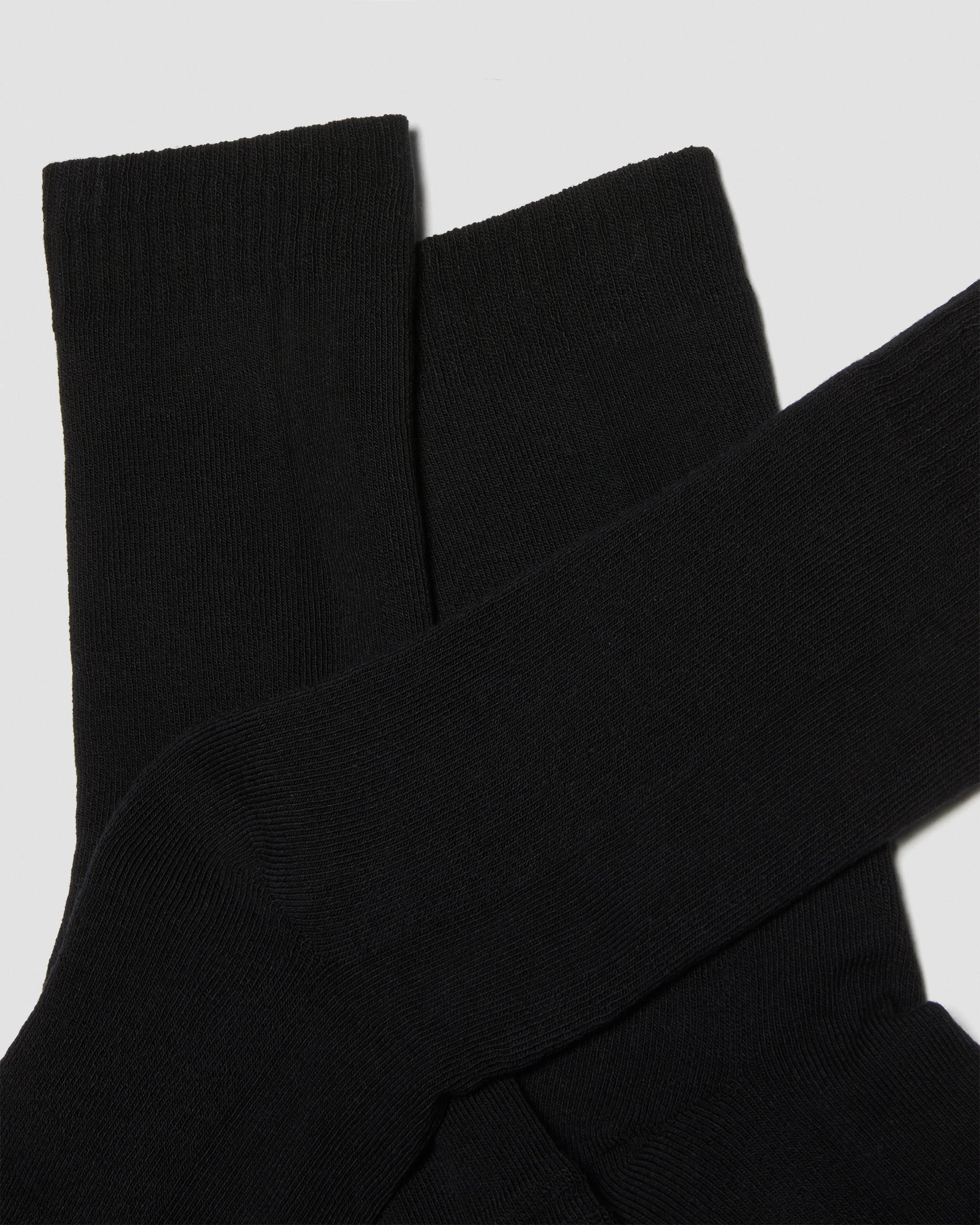 Double Doc Organic Cotton Blend 3-Pack Socks - 3