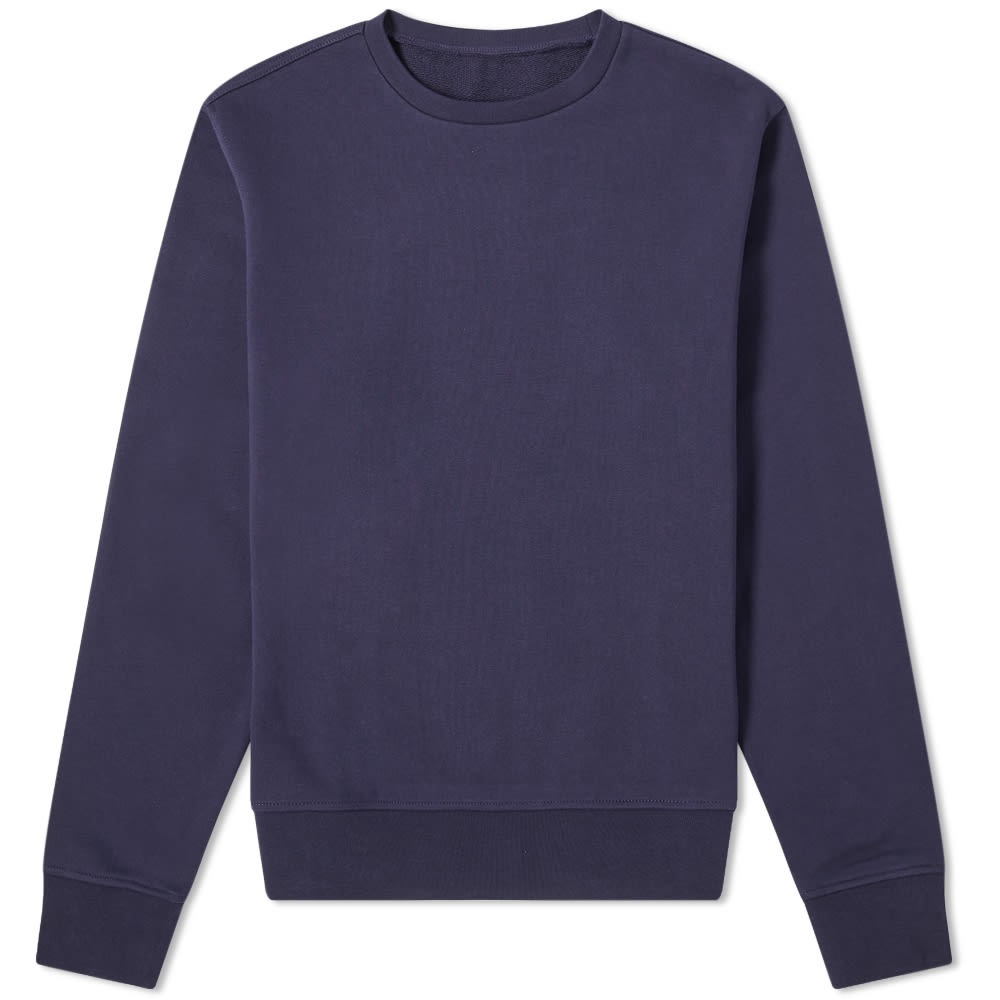 Maison Margiela 14 Leather Elbow Patch Crew Sweat - 1