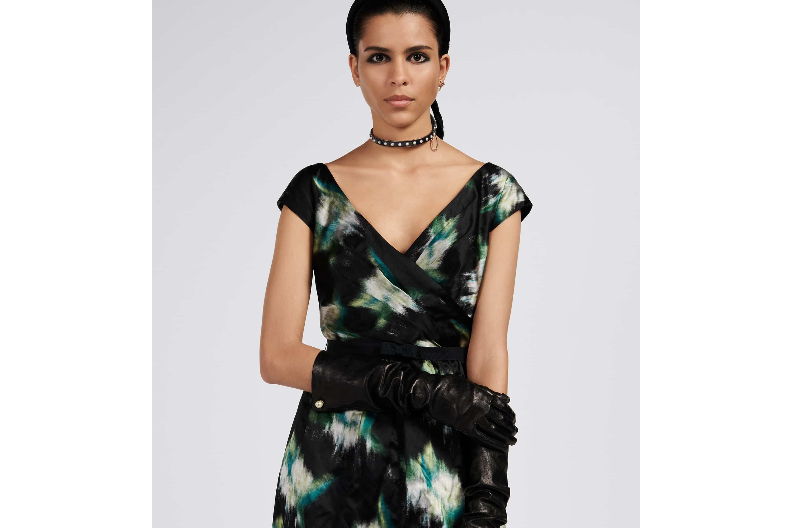 Regular-Fit Mid-Length Dress - 8