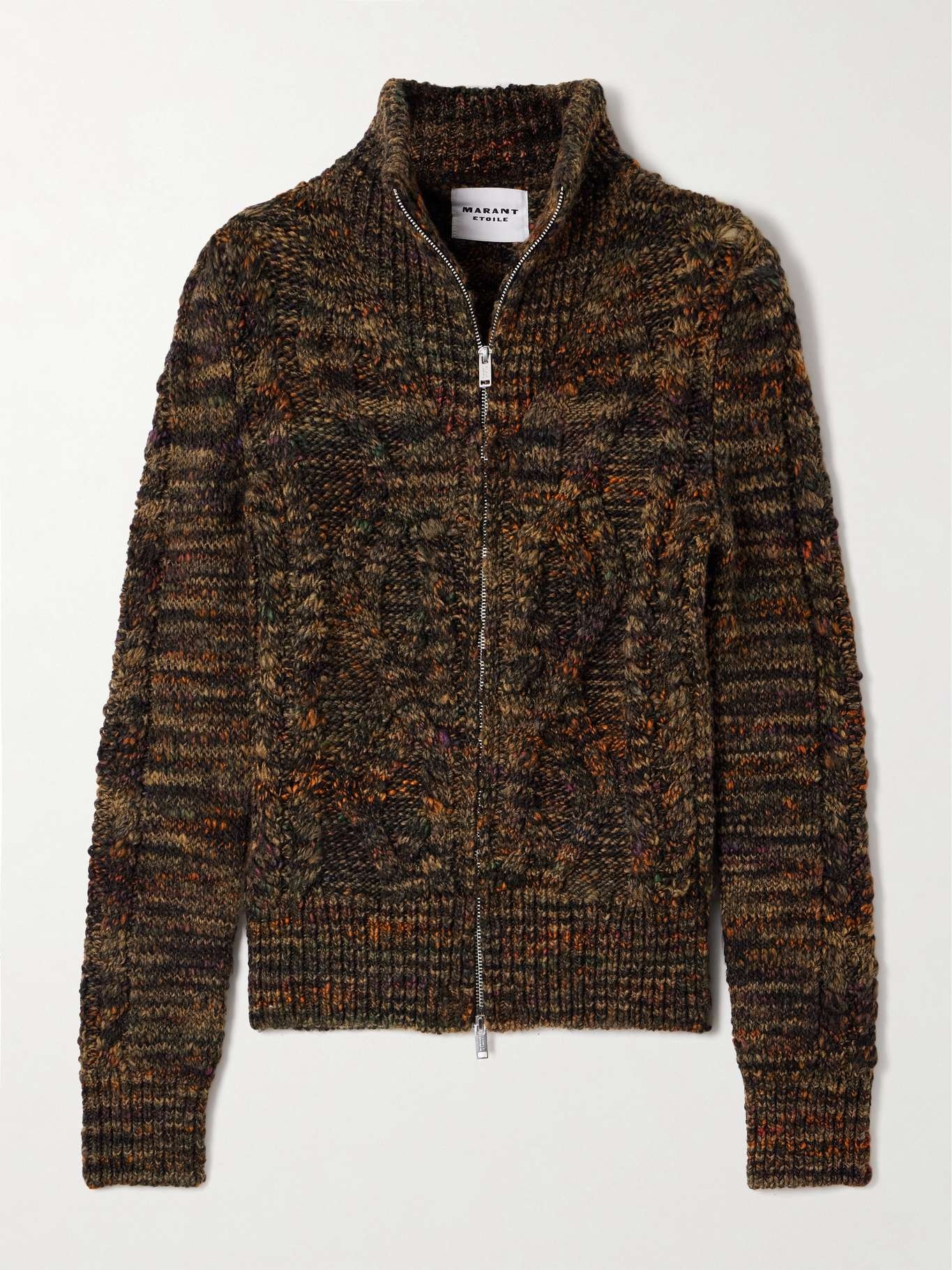 Reanna cable-knit cardigan - 1