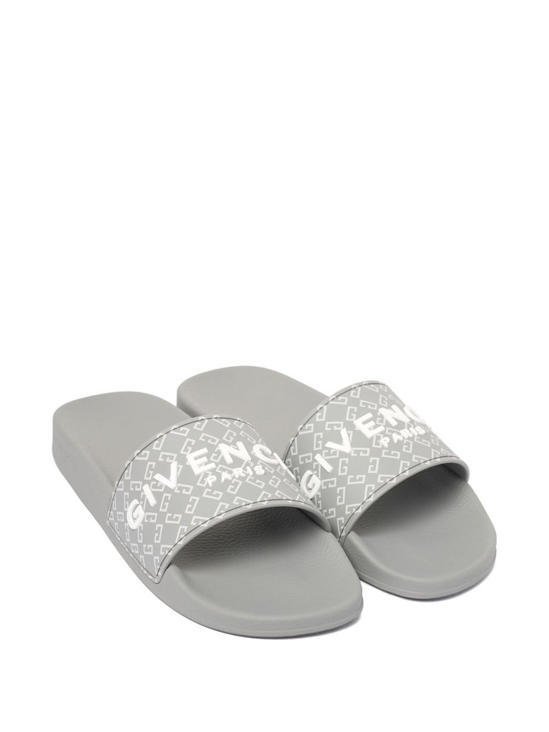 Givenchy logo pattern slides outlook