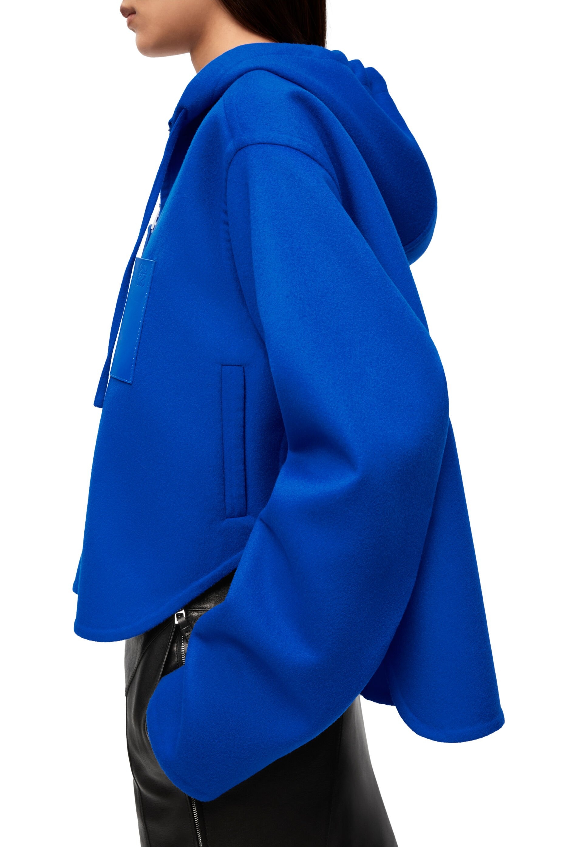 Hooded jacket in wool and cashmere - 6