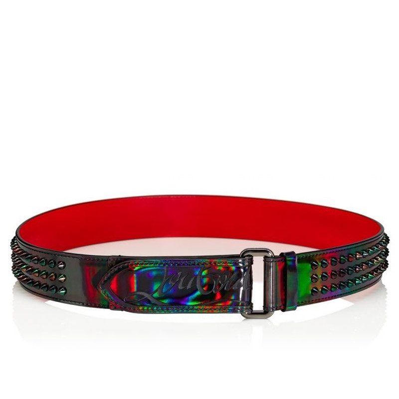 Christian Louboutin Loubi Belt Black outlook