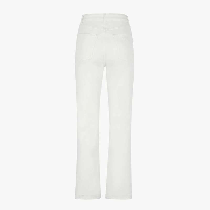 White denim pants 2