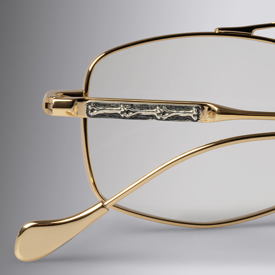 THE GREAT FROG BOWIE RECTANGLE OPTICAL GLASSES - 5