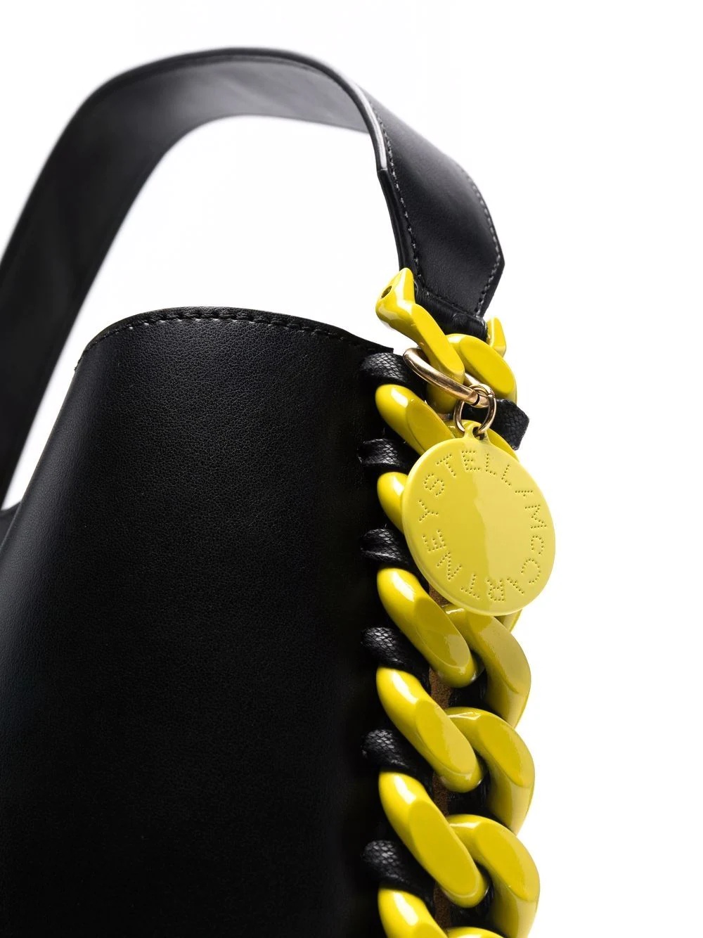 chain-embellished tote bag - 4