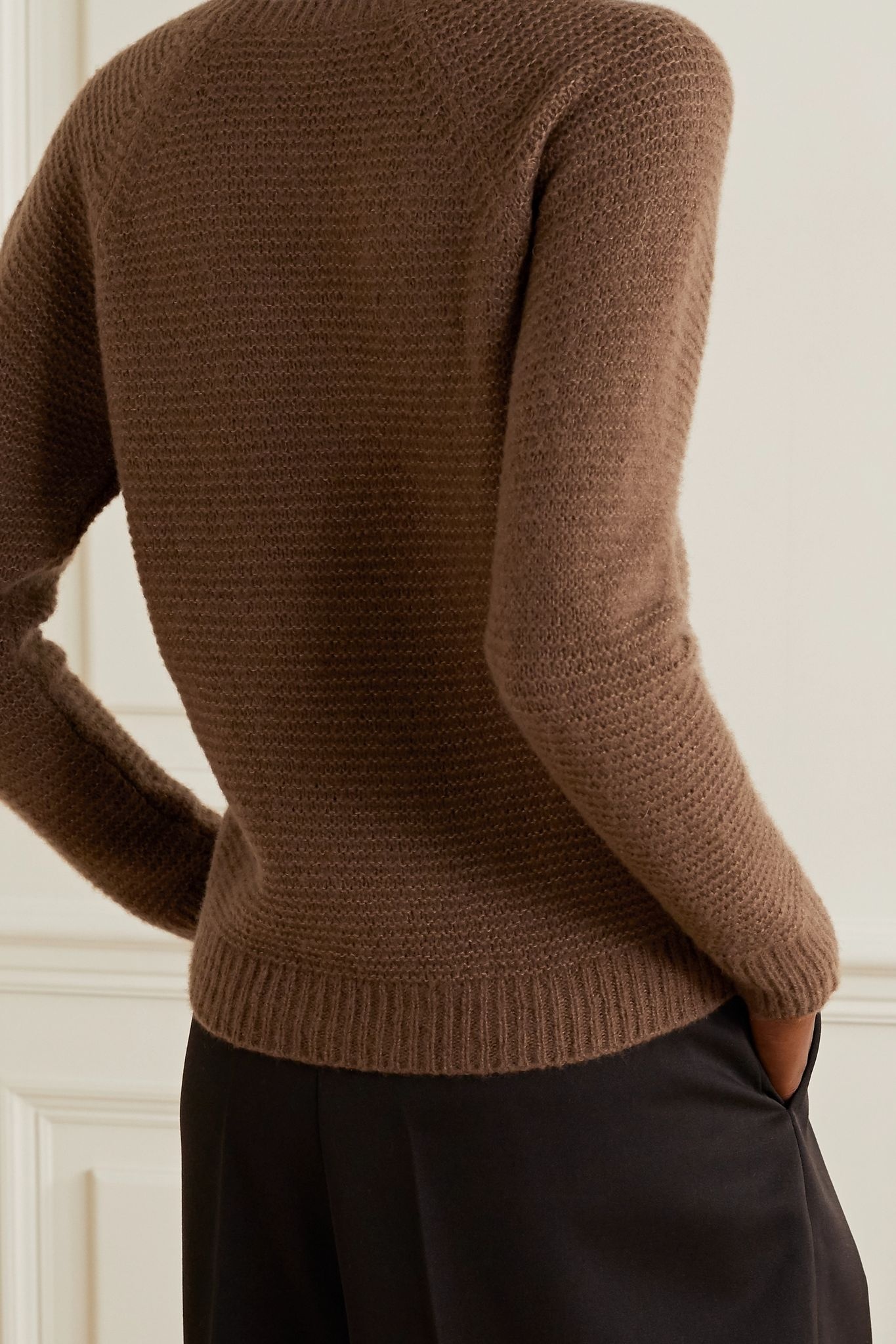 Satrapo cashmere and silk-blend sweater - 3