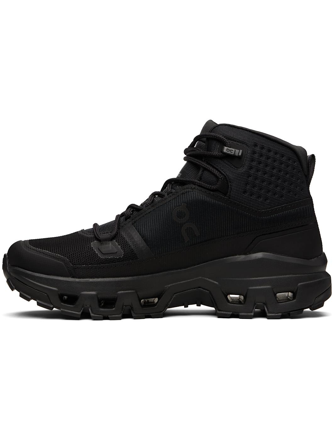 Black Cloudrock Mid Waterproof Sneakers - 3