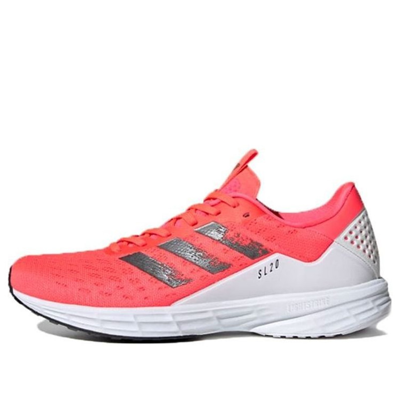 (WMNS) adidas Sl20 Pink/Black/White FV7342 - 1