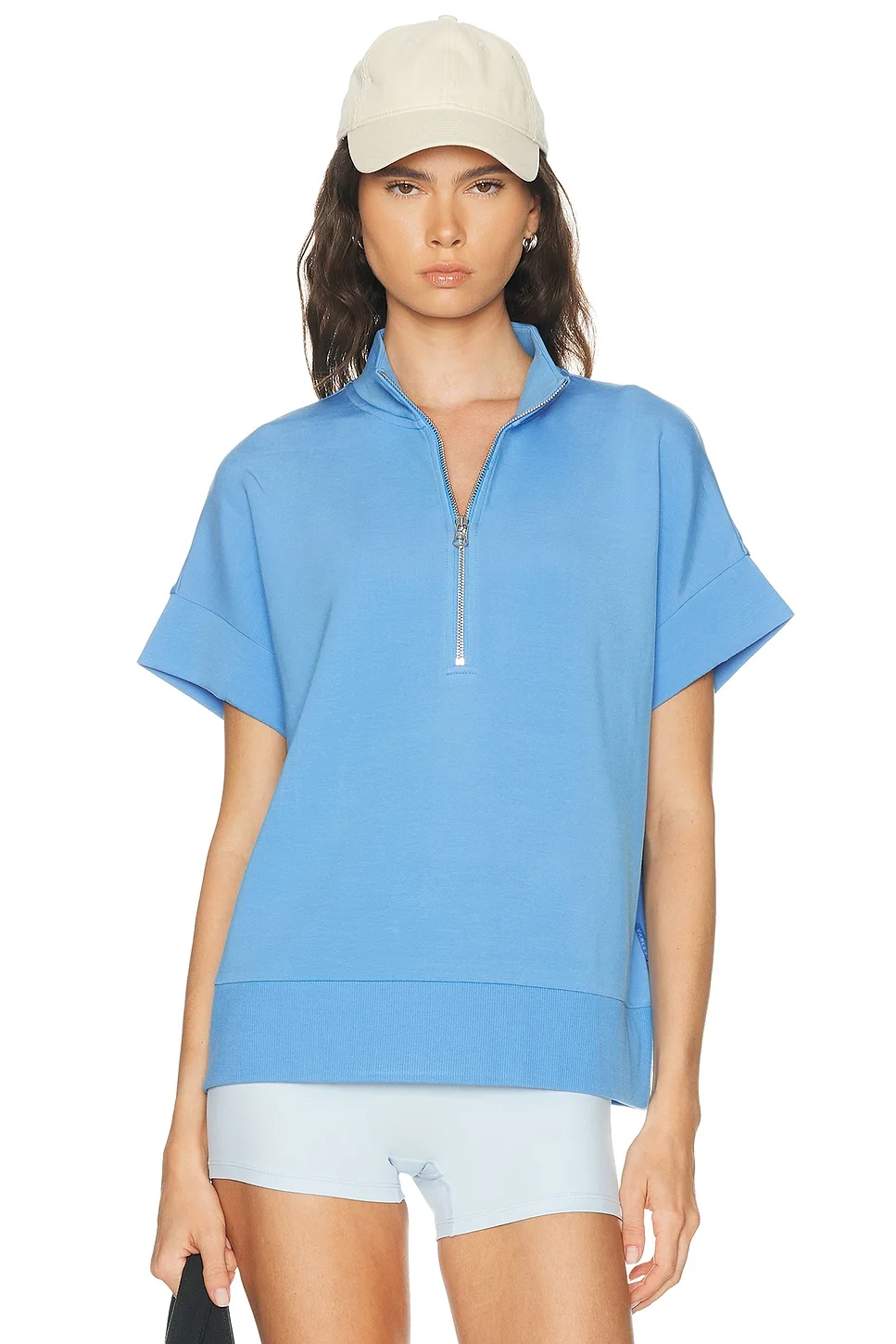 Ritchie Half Zip Short Sleeve Sweatshirt - 1