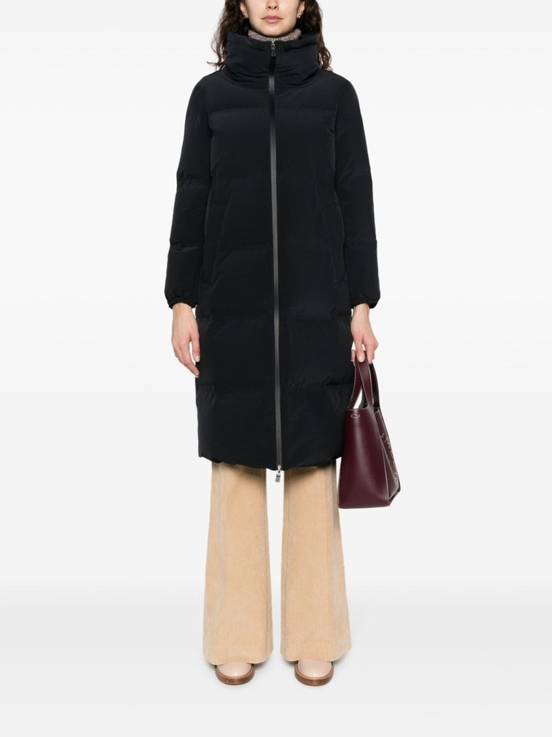 Herno zip-up padded coat outlook
