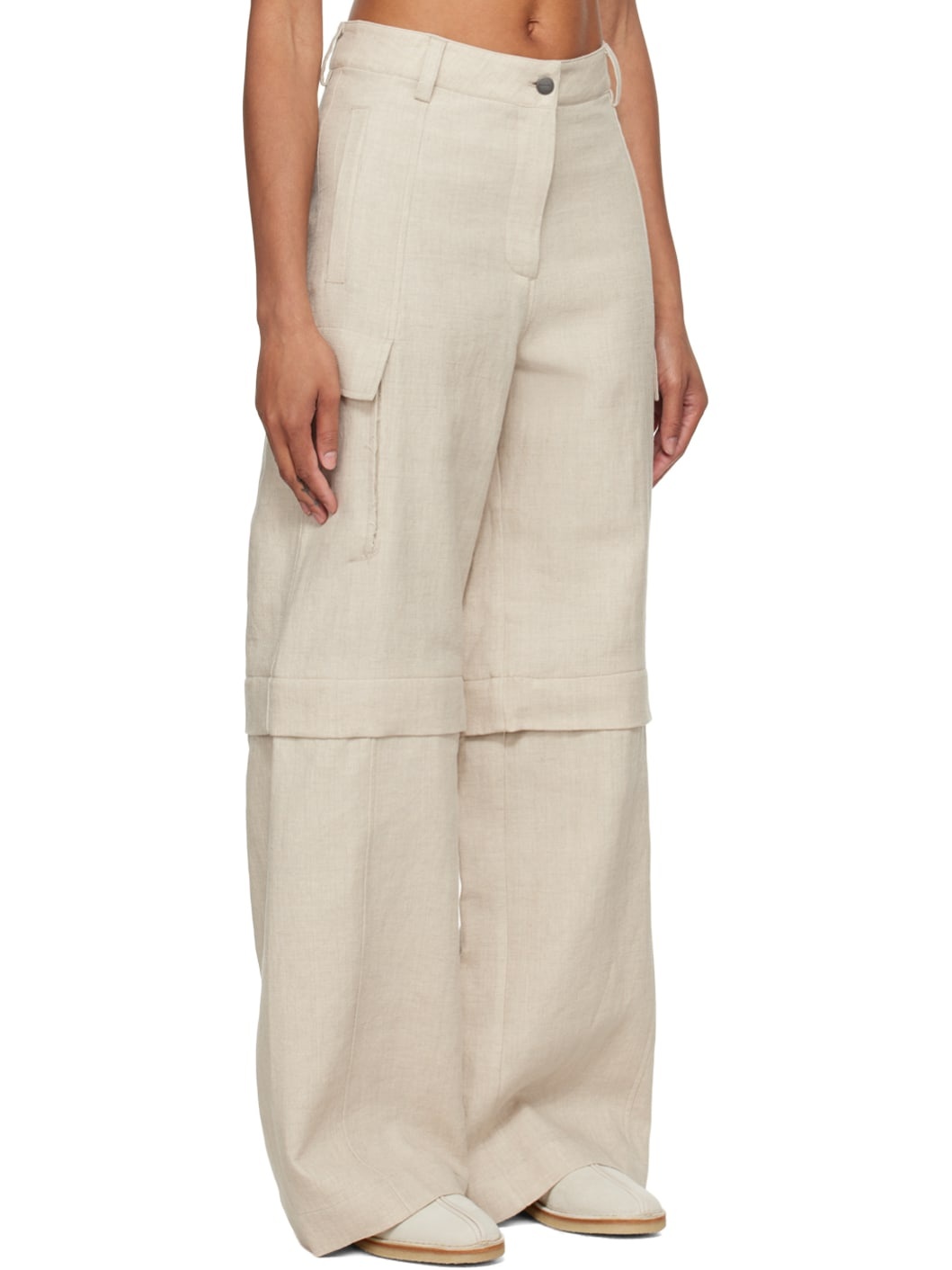 Beige Gorti Trousers - 2