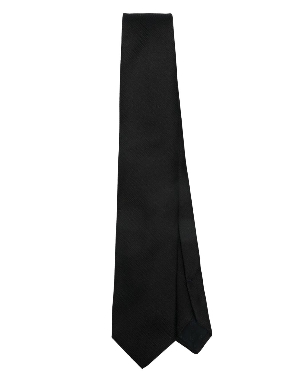 patterned-jacquard tie - 1