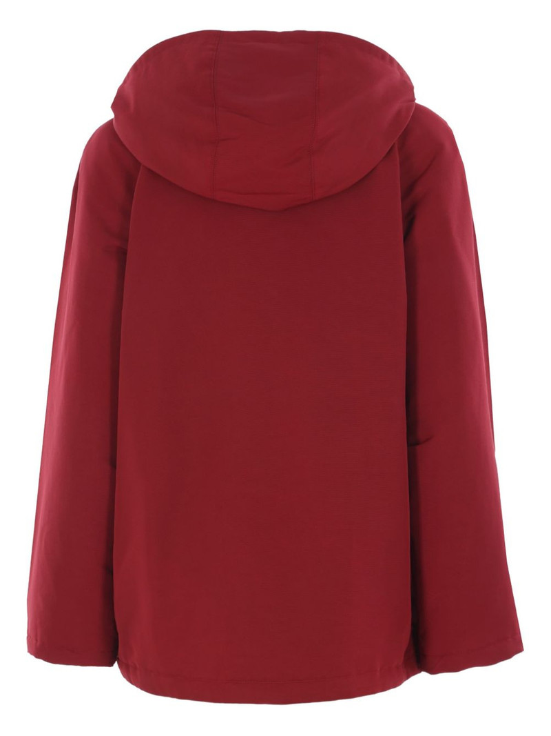 GUCCI hooded logo jacket outlook