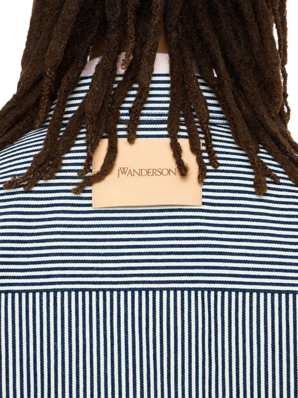 striped patch-pocket shirt - 5