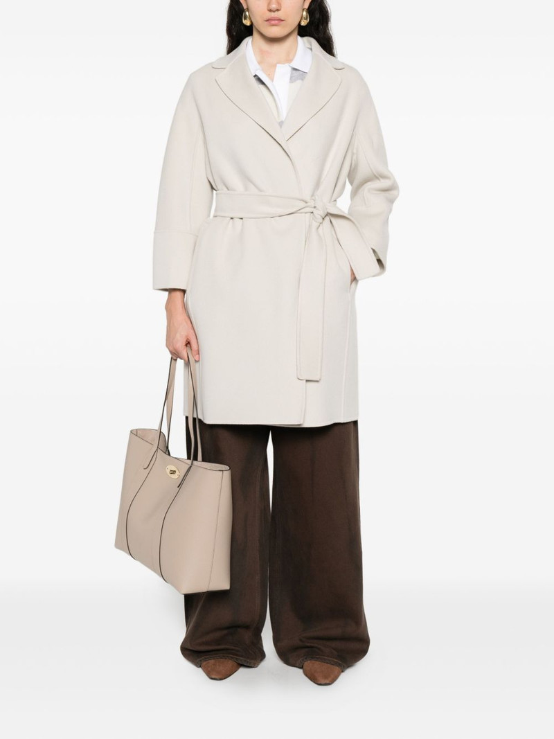 'S Max Mara belted lapel coat outlook