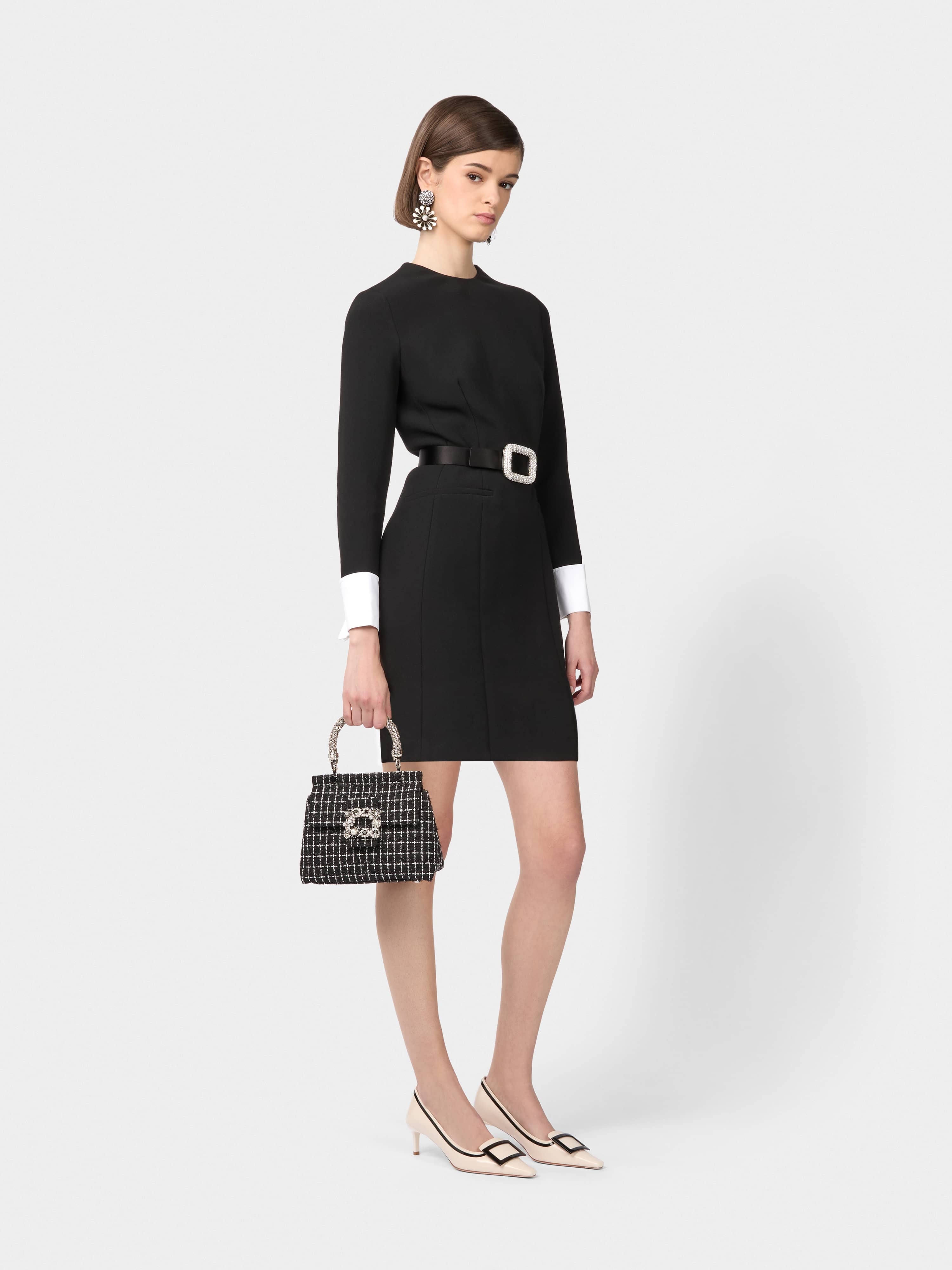 Jewel Efflorescence Mini Bag in tweed - 10