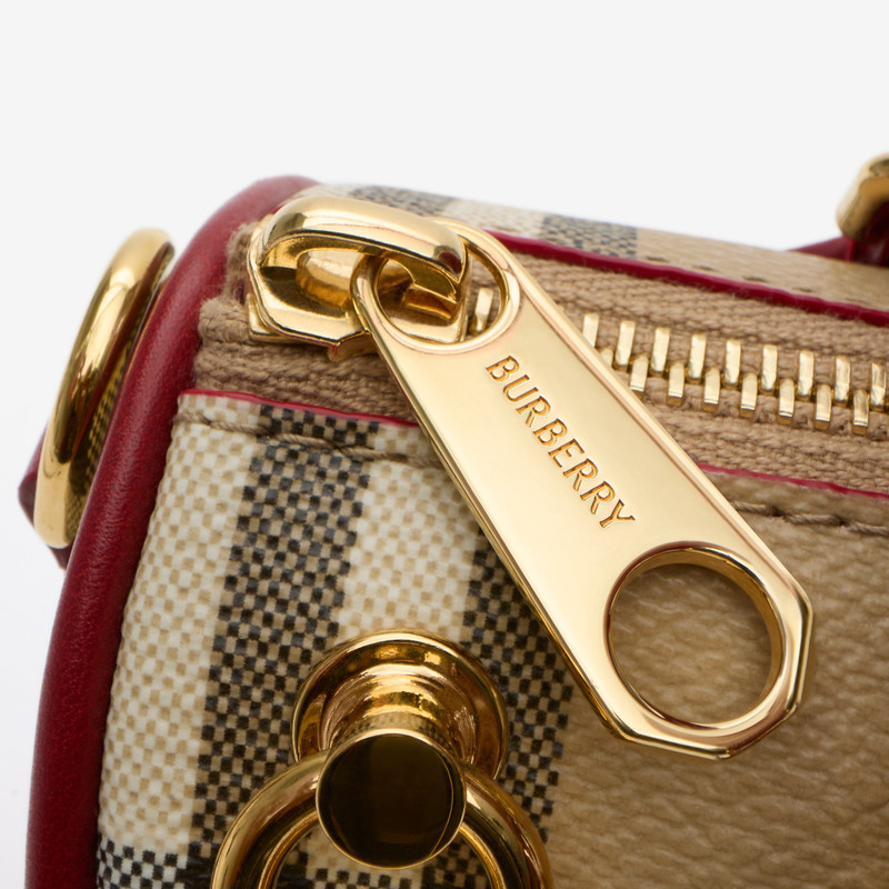Mini Check Bowling Bag 5