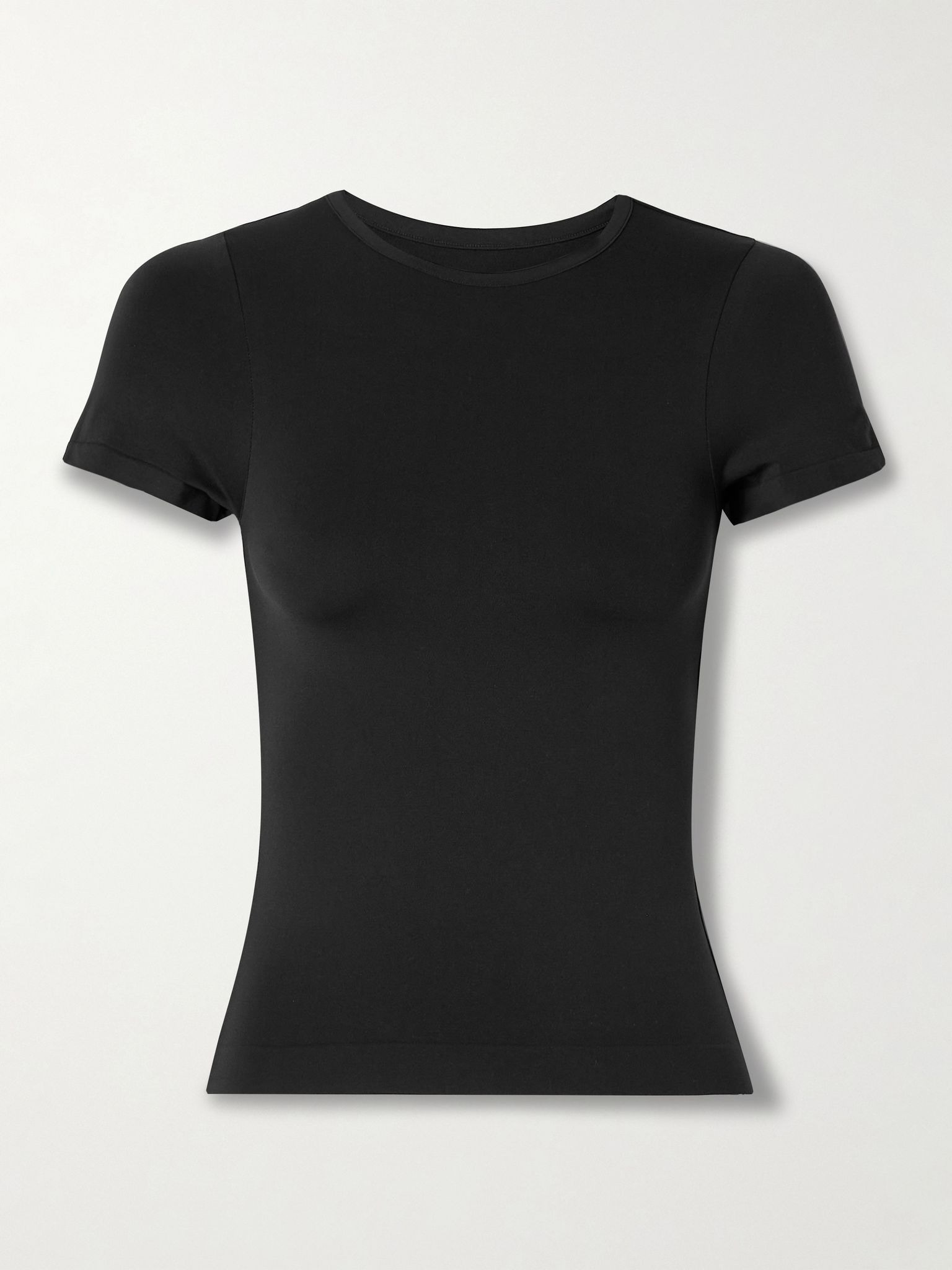 Soft Smoothing Seamless T-shirt - Eclipse Black - 1