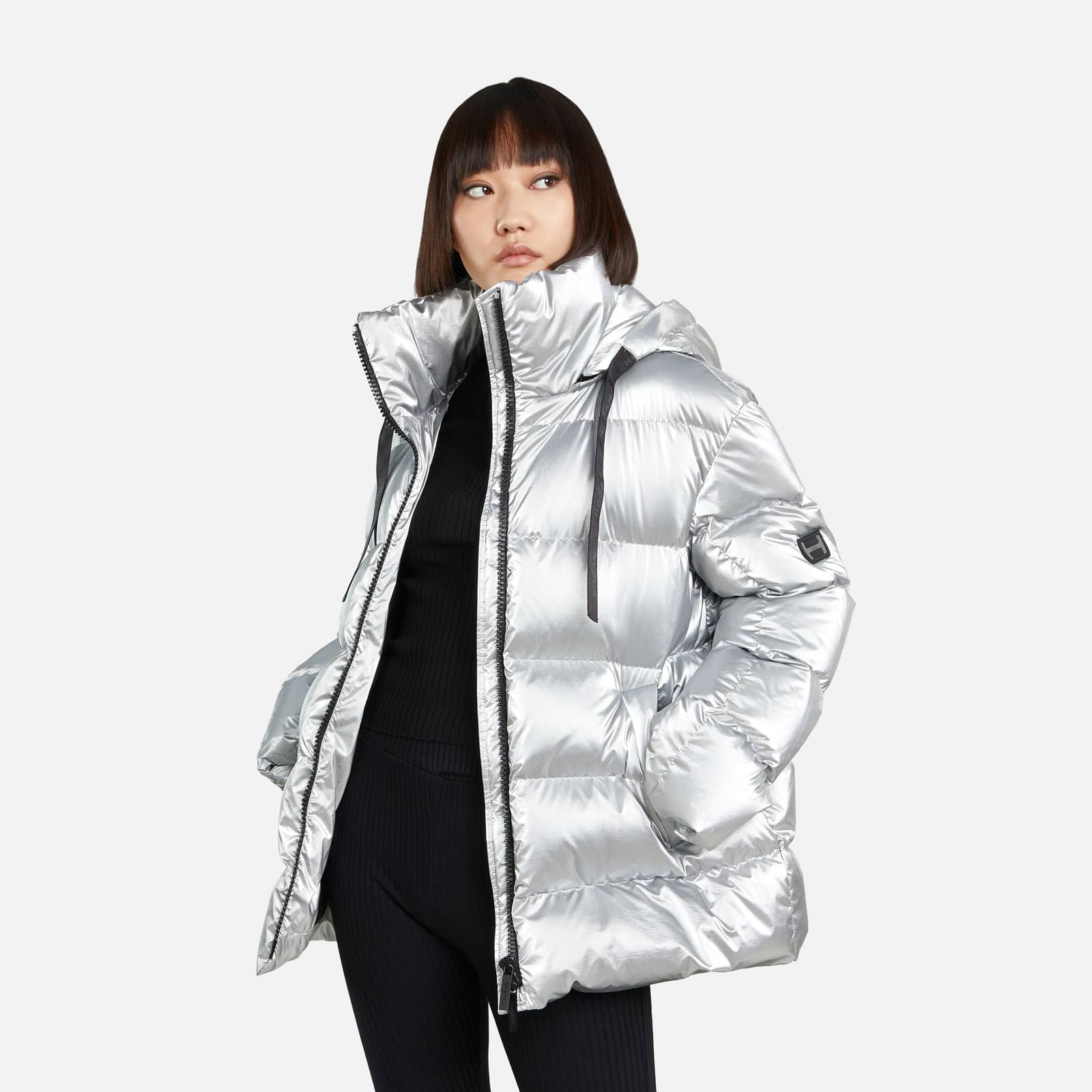 Down Jacket Silver - 4