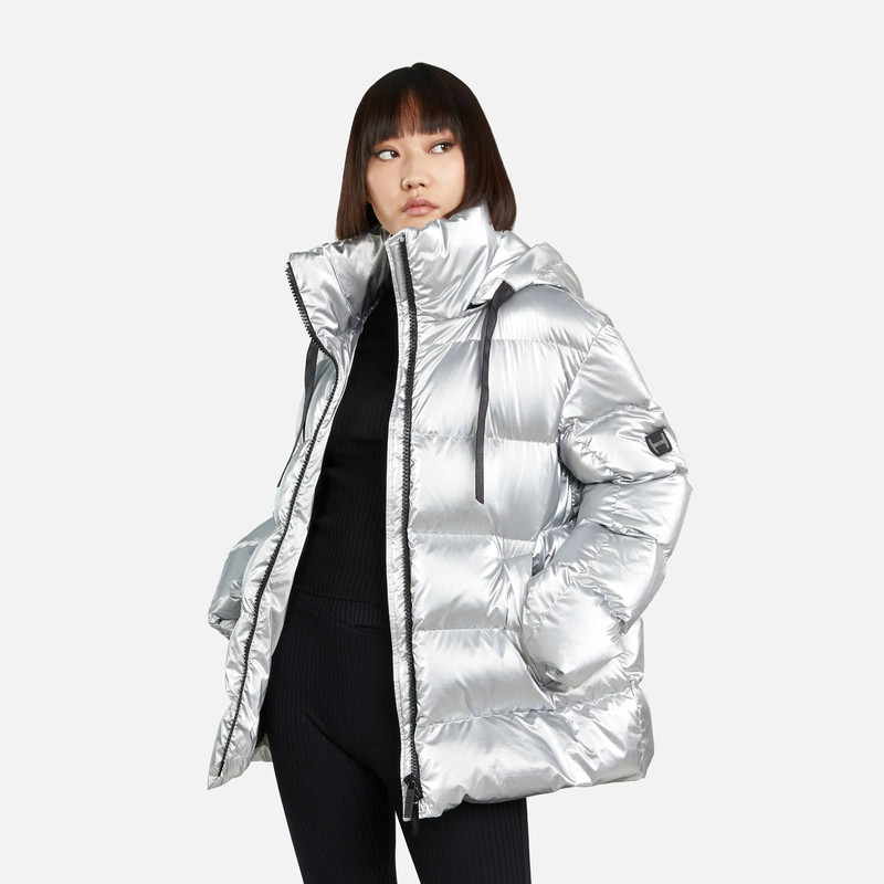Down Jacket Silver 4
