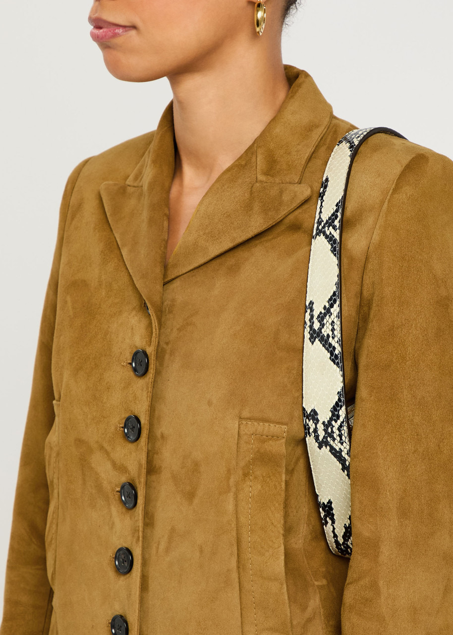 Khaite Saraphina Suede Jacket - 5
