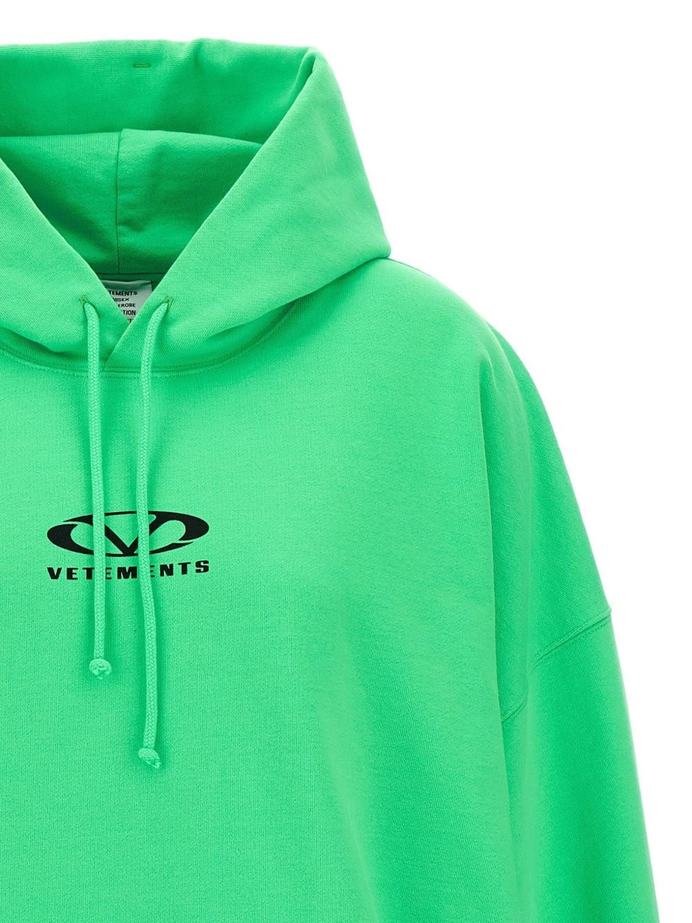 logo-print hoodie - 3
