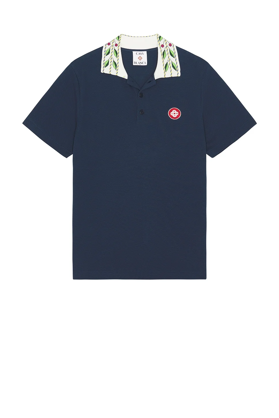 Classic Laurel Pique Polo - 1