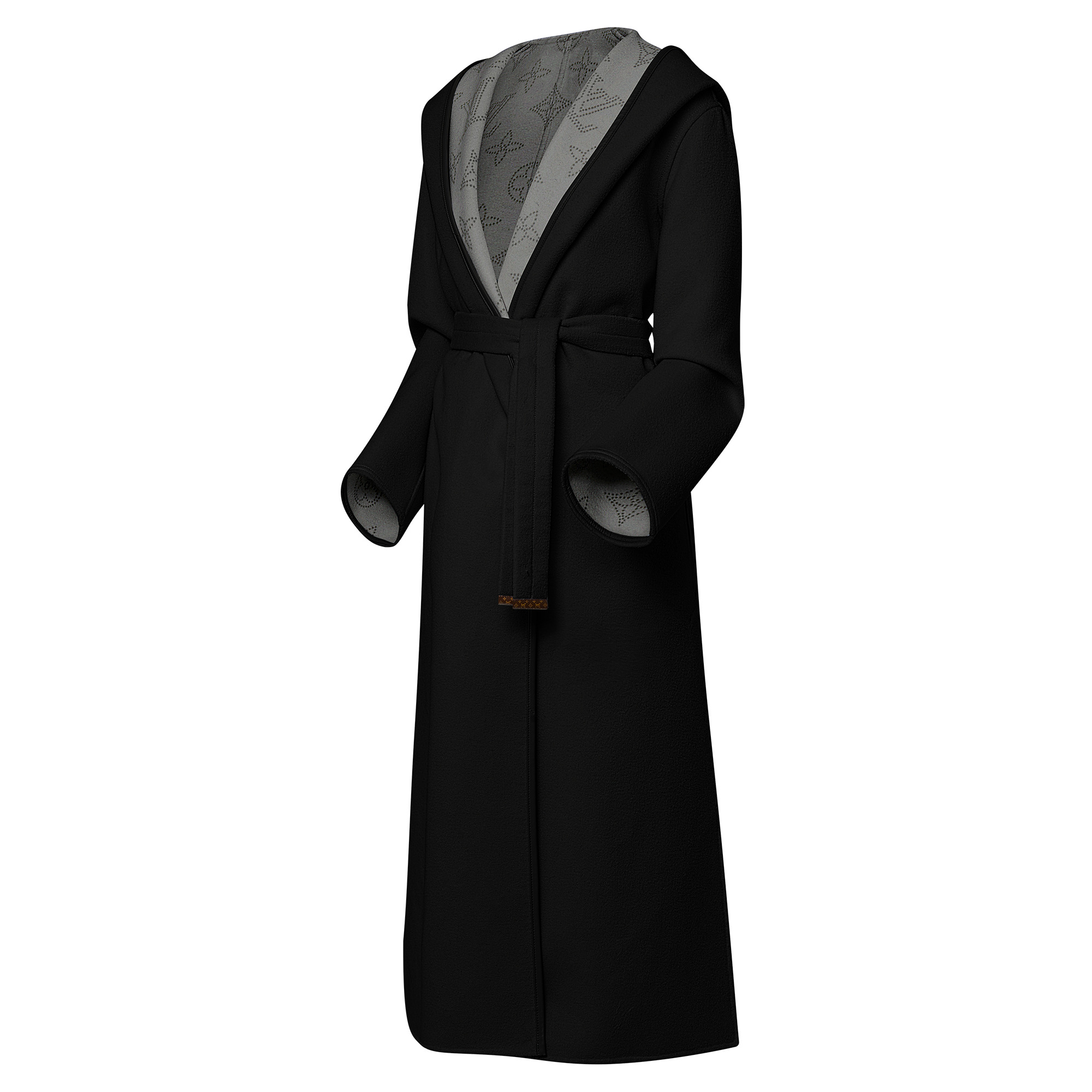 Wrap Coat Long Reversible - 2