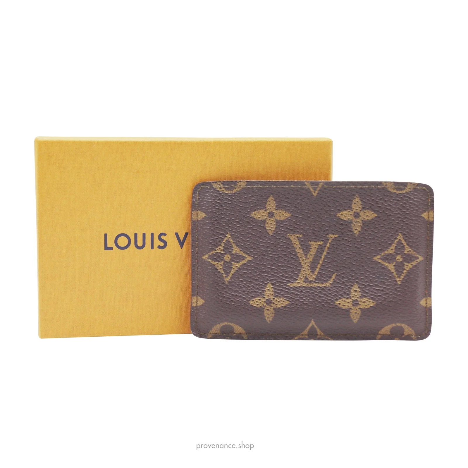 Louis Vuitton "MALLETIER" Card Holder Wallet - Monogram - 1
