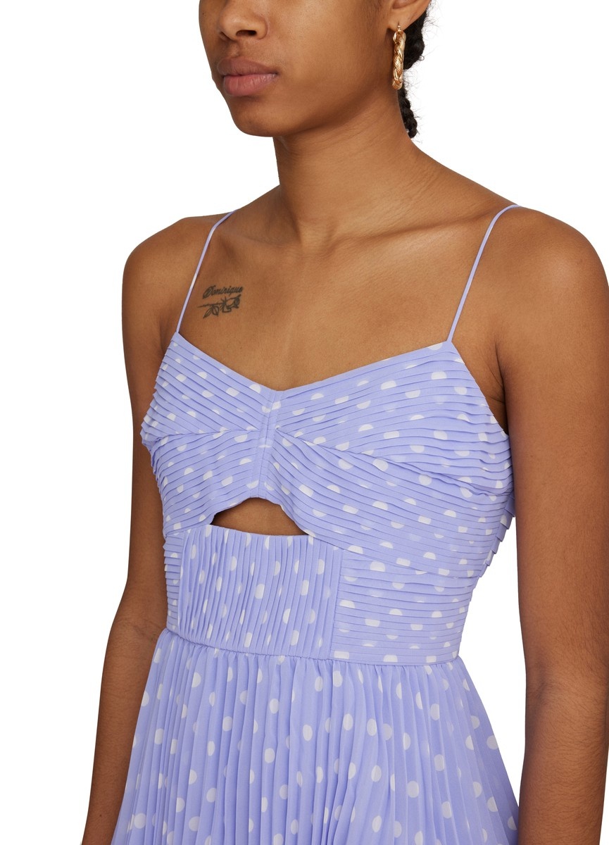 Polka Dot midi dress - 4