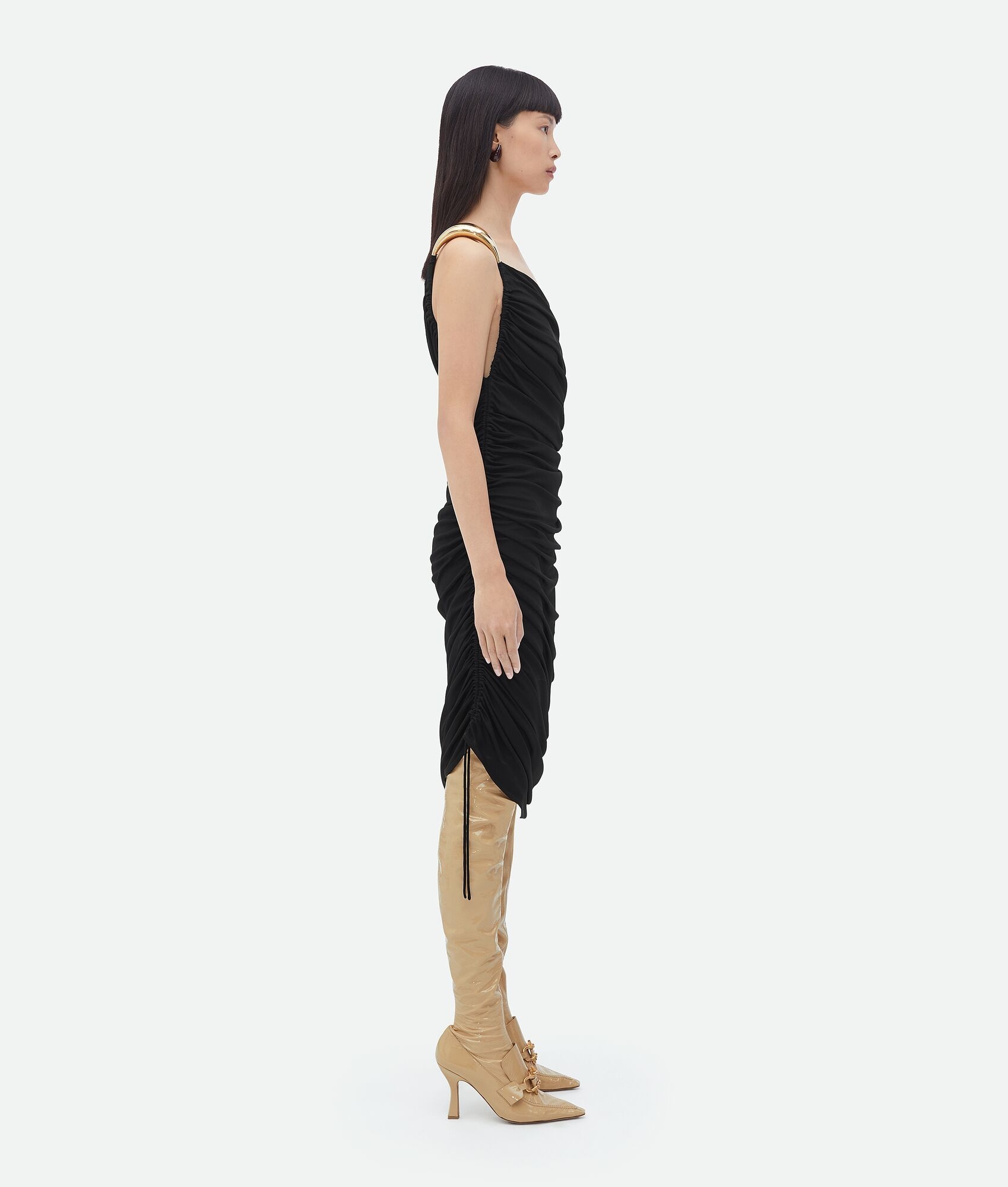 viscose jersey dress - 2