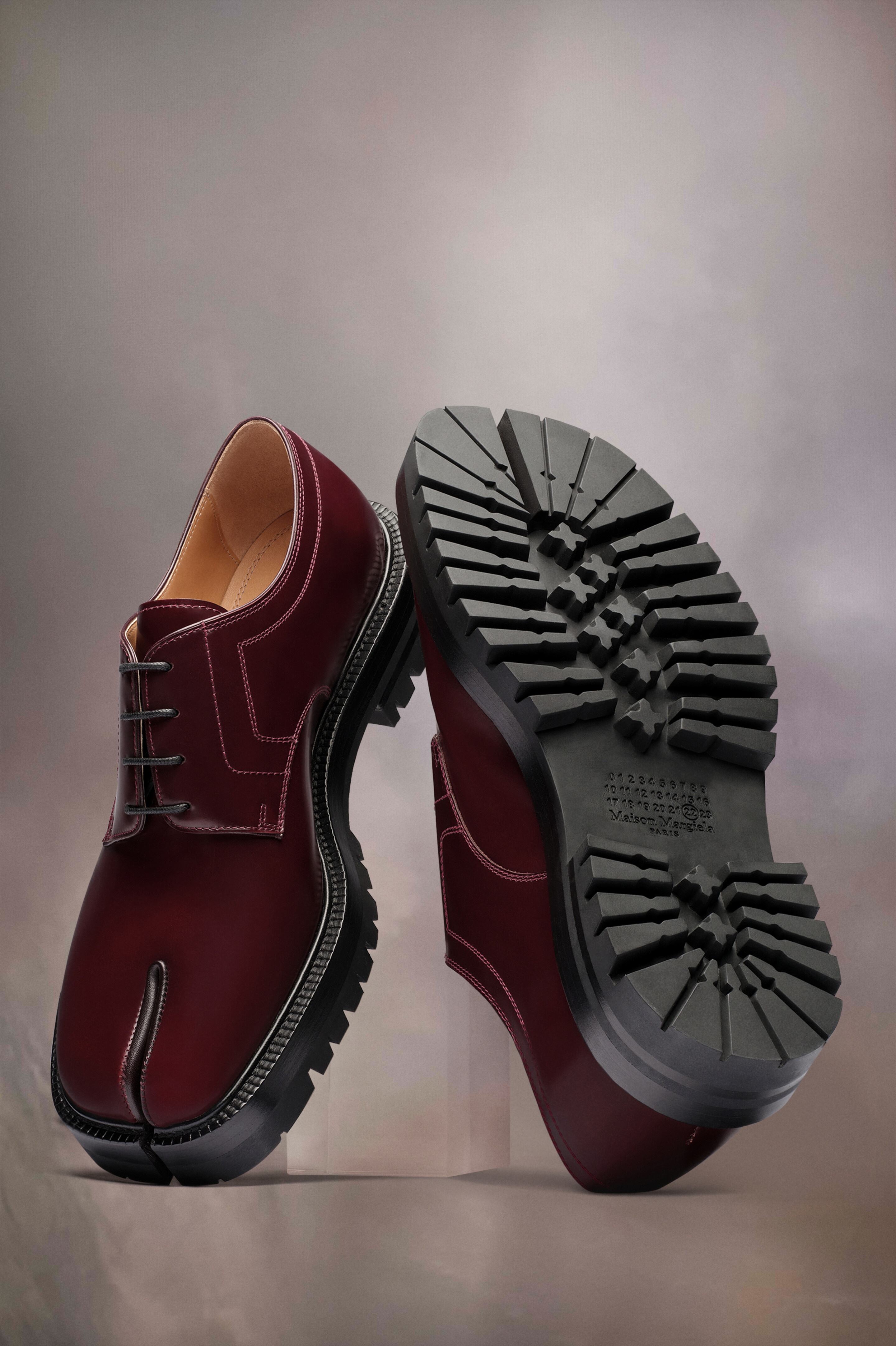 新品 Maison Margiela TABI LACE UP SHOES MAISON MARGIELA - Men Tabi Lace-Up Shoes – Atelier New York