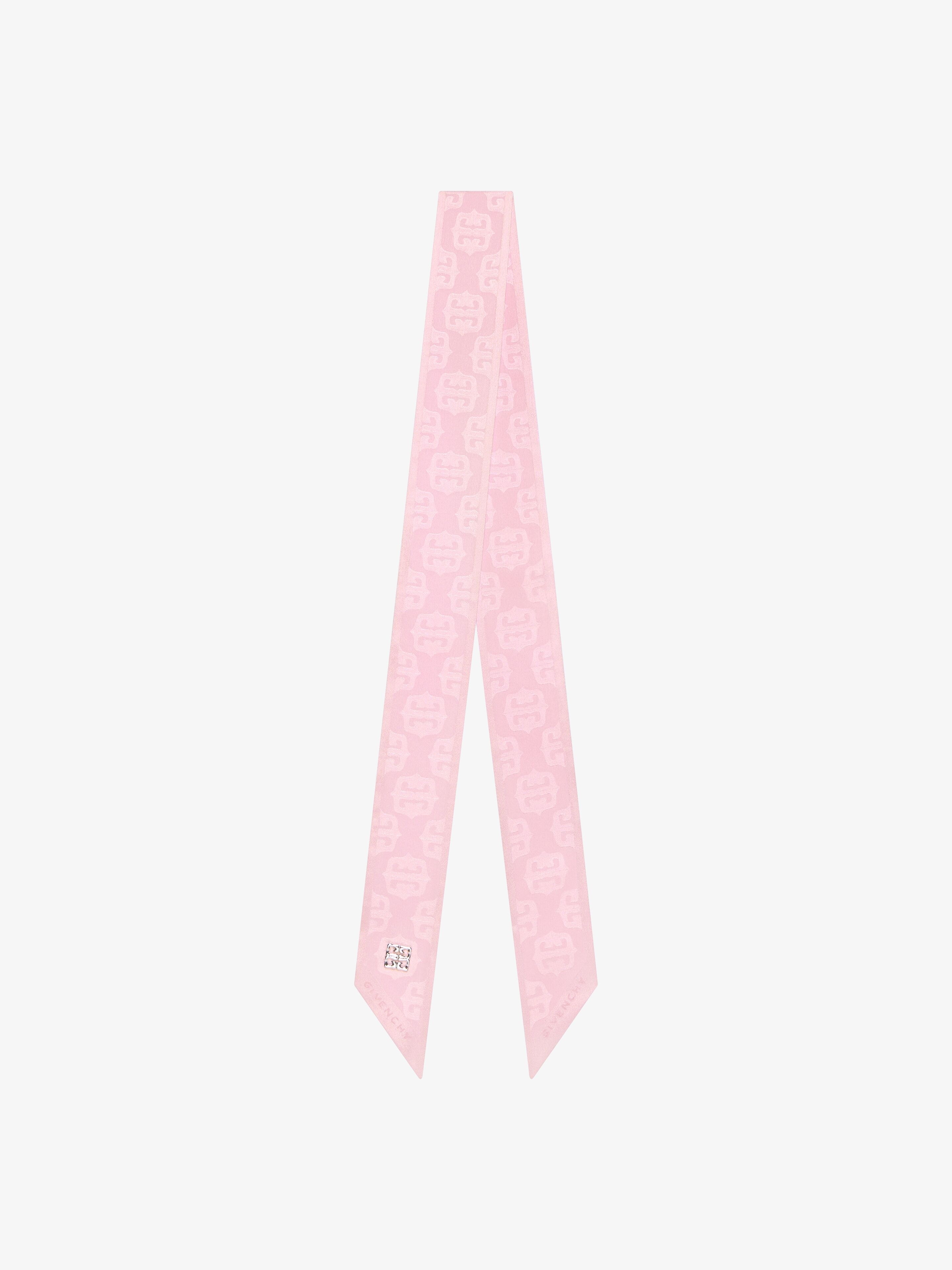 4G LIQUID BANDEAU IN SILK WITH 4G DETAIL - 1
