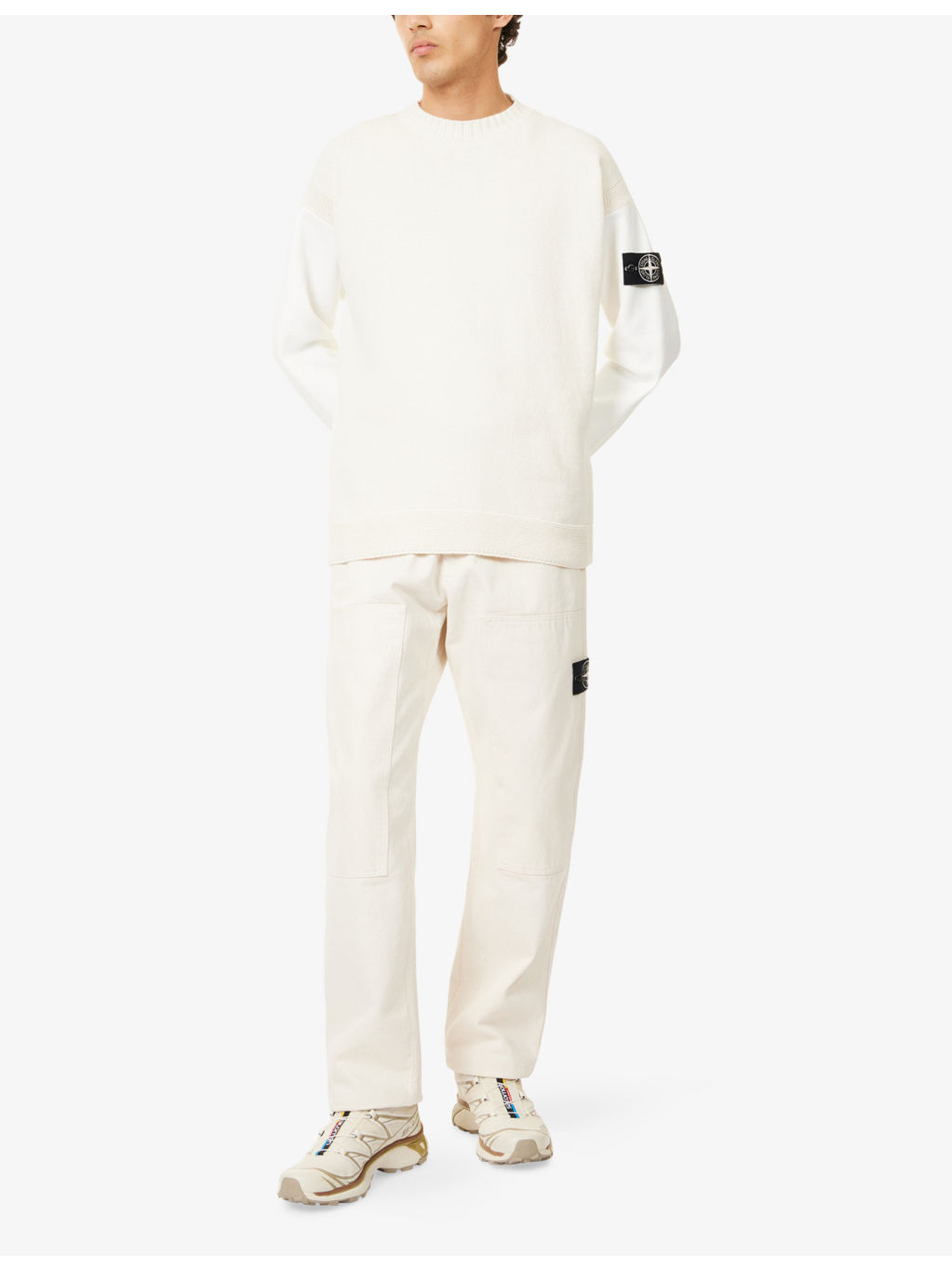Special Projects Raw Beauty Contrast Knitted Sweatshirt - 2