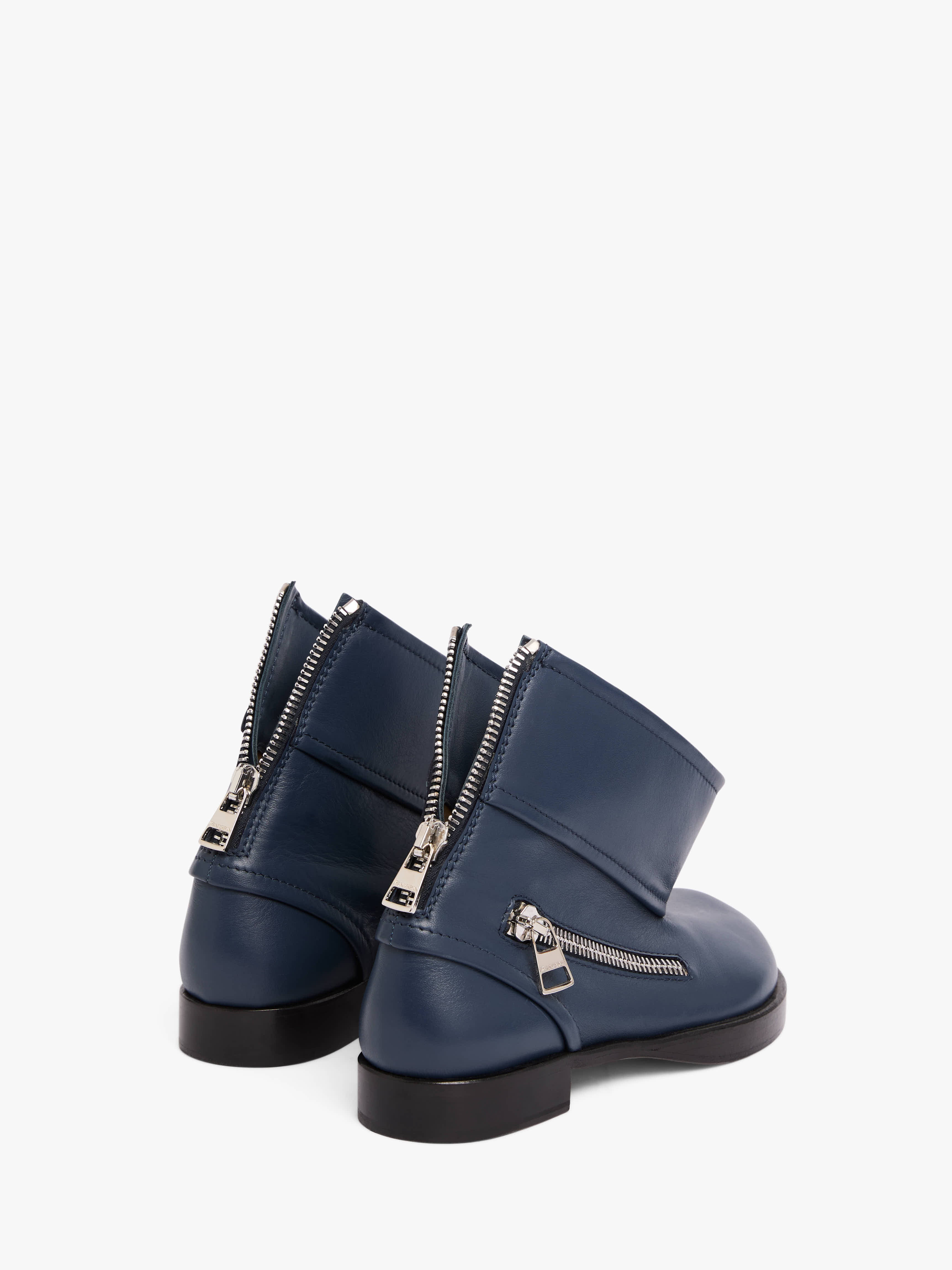 BIKER BOOT - LEATHER ANKLE BOOT - 3