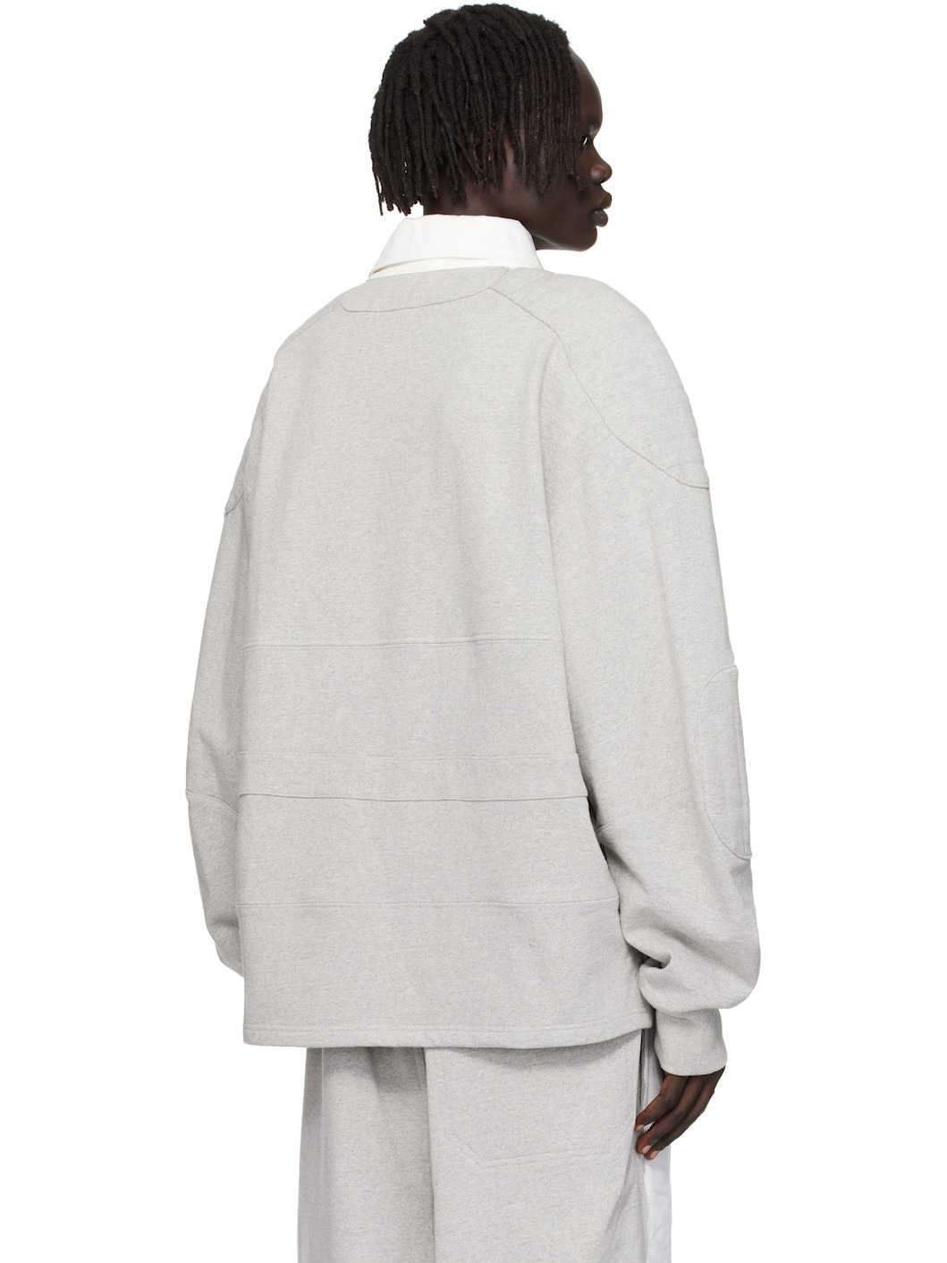 Gray Paneled Polo - 3