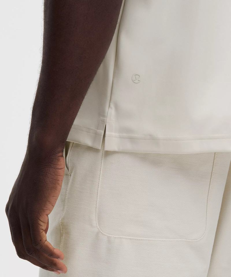 Daydrift Oversized Zip-Neck Polo Shirt 5